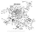 Page C Diagram and Parts List for 315E753F401 1995 Yard Man Snow Blower
